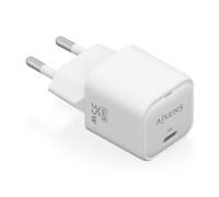 Cargador Aisens Gan 35w 1xusb-C Pd3.0 Qc4.0 Blanco