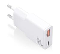 CARGADOR AISENS GAN Ultra Delgado 30W USB-C PD3 0 QC4 0 USB-A QC3 0