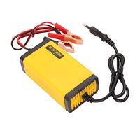 Cargador de Baterias Coche Chargeur de Batterie Intelligent 12 V, écran LCD, Mainteneur Automobile Multifonctionnel, Prise UE 220 V - avec pour Voiture et Automobiles