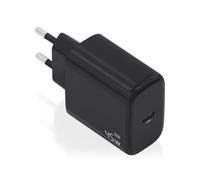 AISENS A110-0970 chargeur d'appareils mobiles Caméra Numérique, GPS, Téléphone portable, Ordinateur portable, Smartphone, Tablette, Universel Noir Secteur Charge rapide Intérieure