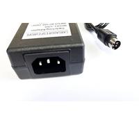 Cargador_ESP Chargeur Secteur Bloc d'alimentation 12V 6A 4 Pin Compatible avec Remplacement pour Channel Well Technology Co., Ltd Modèle KPL-060F-VI | 4 Broches Câble Adaptateur Prise Pièces Rechange