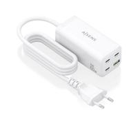CARGADOR GAN AISENS SOBREMESA 100W 3XUSB-C PD3.0 QC4.0 QC5.0 USB-A QC3.0