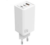 Cargador Usb Leotec 65w Blanco Usb-C - Pd