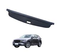 Cargaison Aveugle Panneau pour Mazda CX-5 Double Curtain 2017-2025, Couvre-Bagages Rétractable Couvercle de Cargaison de Coffre Accessoires,Leather