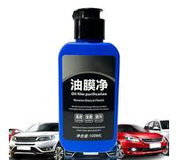 CarglassoilFilmcleaner - 100 ml de déménageur d'élimination des taches d'huile et de déménagement pour les verres de fenêtre automobiles | Soins de verre professionnels pour le pare-brise, rétroviseur