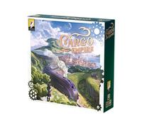 Cargo Empire - par Moaideas Game Design | Construisez votre propre réseau de transport | Ramasser et livrer | Comprend plus de 100 Meeples en bois | Jeu de société Stratégie Euro | 1-5 joueurs | 60-90