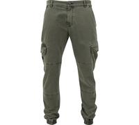 Cargo Jogging Pantalon Urbanclassics Délavé Sergé Stretch de Loisirs Security