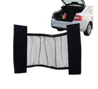 Cargo Net - Fabric, 7.87x13.78in Trunk Storage Elastic | Stretchable Vehicle Trunk Storage, Car Organizer for Road Trip, Shopping, Camping, Moving