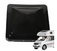 Cargo Trailer Roof Vent with Van Ventilation Hood, Weatherproof 14-inch Roof Outlet, PP + Metal Construction for RV, Trailer, Motorhome, Summer Travel, and Winter Use