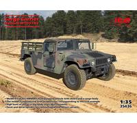 Cargo Transporteur Humvee M1097A2 1:3 5 Plastique Model Kit Icm