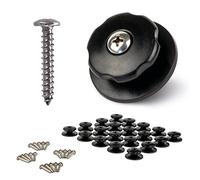 CARGO VA Intelligent Vehicle Accessories - Goujons ronds CargoVA 20 avec vis et boutons de bâche, parfaits pour fixer les filets de remorque et les bâches.