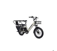 Cargobike Electrique, E-Compactail, Aluminium, SHIMANO 7v, Autonomie jusqu'a 100 km, Baterrie 48V 15Ah