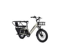 Cargobike Electrique, E-Compactail, Aluminium, SHIMANO 7v, Autonomie jusqu'a 100 km, Baterrie 48V 15Ah