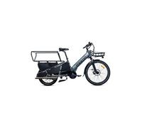 Cargobike Electrique, E-Long Tail, Aluminium, SHIMANO ALTUS 7v, Autonomie jusqu'a 90km, Baterrie 48V 13Ah