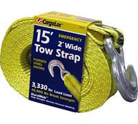 Cargoloc 82361 5,1 cm par 15-Feet Sangle de remorquage d'urgence avec crochets, 82493