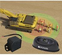 CARGUARD SYSTEMS RAV-KI Caméra de détection de Personnes à Intelligence Artificielle avec Alarme du conducteur par Haut-Parleur d'alarme