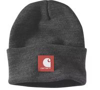 Carharrt Rubber Patch Watch Beanie, gris