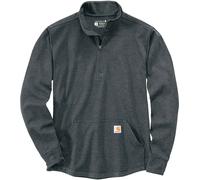 Carhartt Half Zip Thermal Chemise Longsleeve, gris, taille 2XL pour homme