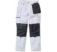Carhartt .100233.100.S413 Pantalon multi-poches Ripstop Blanc Taille 34/L34