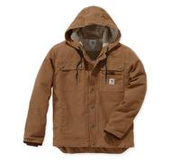 Carhartt 103826 - Veste 100% Coton Duck Avec Capuche Et Doublure Chaude - S - Carhartt® Brown