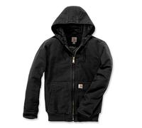Carhartt 104050 - Veste Active 100% Coton Duck À Capuche - S - Black
