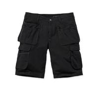 Carhartt 104201 - Short Cargo Rugged Flex, Coupe Décontractée - W36 - Black