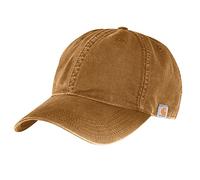 Carhartt Baumwoll-Leinen-Kappe Casquette de Baseball, Toile Marron, Taille Unique Hommes