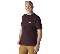 Carhartt Big & Tall Workwear Pocket Short-Sleeve T-Shirt, Rouge (Red Port), 3XL Hommes