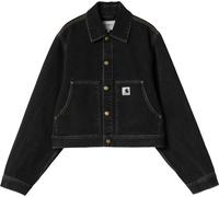 Carhartt - Blouson mi-saison en coton biologique - W' Arca Jacket Stone Washed Black pour Femme en Coton - Taille L - Noir Noir L