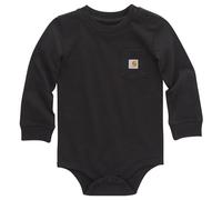 Carhartt Body avec poche à manches longues, Caviar, 9 mois