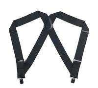 Carhartt Bretelles Rugged Flex pour Homme Jarretelles, Clip latéral élastique Noir, Taille Unique