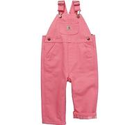 Carhartt Canvas Bib Overalls (Lined and Unlined) Bébé fille, rose (Pink Lemonade), 18 mois, Rose (Pink Lemonade), 18 mois