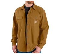 Carhartt - Canvas Fleece-Lined Shirt Jacket - Chemise - XXL - oak brown