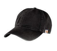 Carhartt Canvas-Kappe Casquette de Baseball, Toile Noire, Taille Unique Hommes