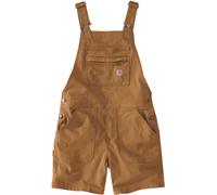 Carhartt Canvas, salopette-short femme XS Marron Marron