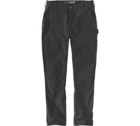 Carhartt Canvas Work Relaxed-Fit, pantalon textile femme W10 Noir Noir