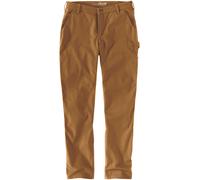 Carhartt Canvas Work Relaxed-Fit, pantalon textile femme W4 Marron Marron
