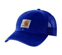 Carhartt Capuchon arrière en Toile Casquette de Baseball, Scout Bleu, Taille Unique Homme
