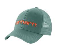 Carhartt Casquette Buffalo Grès Meshback pour homme, Gris ardoise/vert, Taille unique