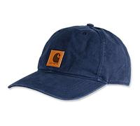 Carhartt Casquette en Toile Homme, Bleu marine, Taille unique