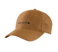 Carhartt Casquette graphique brodée en toile pour femme, Marron, Taille unique