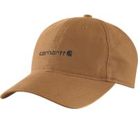 Carhartt Sweat à capuche Canvas Embroidered Graphic – Taille unique – Marron/Noir