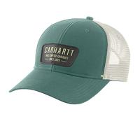 Carhartt Casquette unisexe en maille à dos artisanale, Vert ardoise, taille unique
