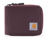 Carhartt Casual Canvas Reißverschluss, langlebige Geldbörse mit Reißverschluss, Canard en Nylon (vin Profond), Taille Unique, Portefeuilles décontractés en Toile zippée, Portefeuilles durables à