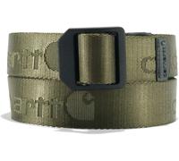 Carhartt Ceinture homme Standard - Sangle nylon, boucle ladder lock - Vert armée X-Large