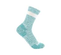 Carhartt Chaussettes mi-épaisses Coupe Tennis, Bleu, L Femme