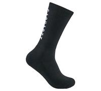 Carhartt Force Logo Crew, Lot de 3 chaussettes XL Noir Noir