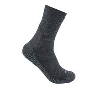 Carhartt Force Grid Merino, chaussettes M Gris Foncé Gris Foncé
