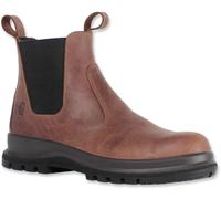 Carhartt Bottes Chelsea Carter – Unisexe, marron foncé, 42 EU