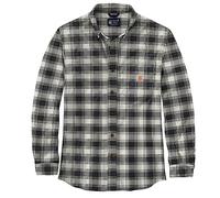 Carhartt Rugged Flex Flannel, chemise XL Noir/Blanc Noir/Blanc